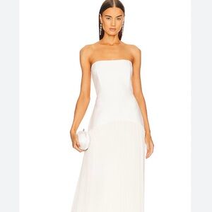 Alexis Sunniva Maxi Dress in White Size Small
